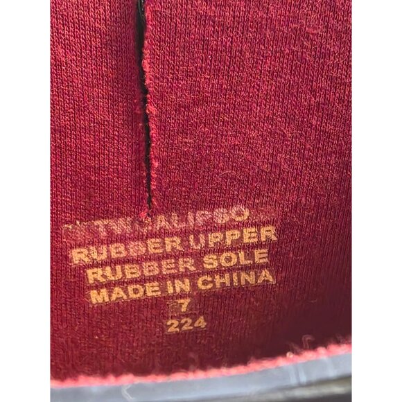 Tommy Hilfiger Calipso Rubber Rain Boots Navy Blue Size 7 - Picture 9 of 9